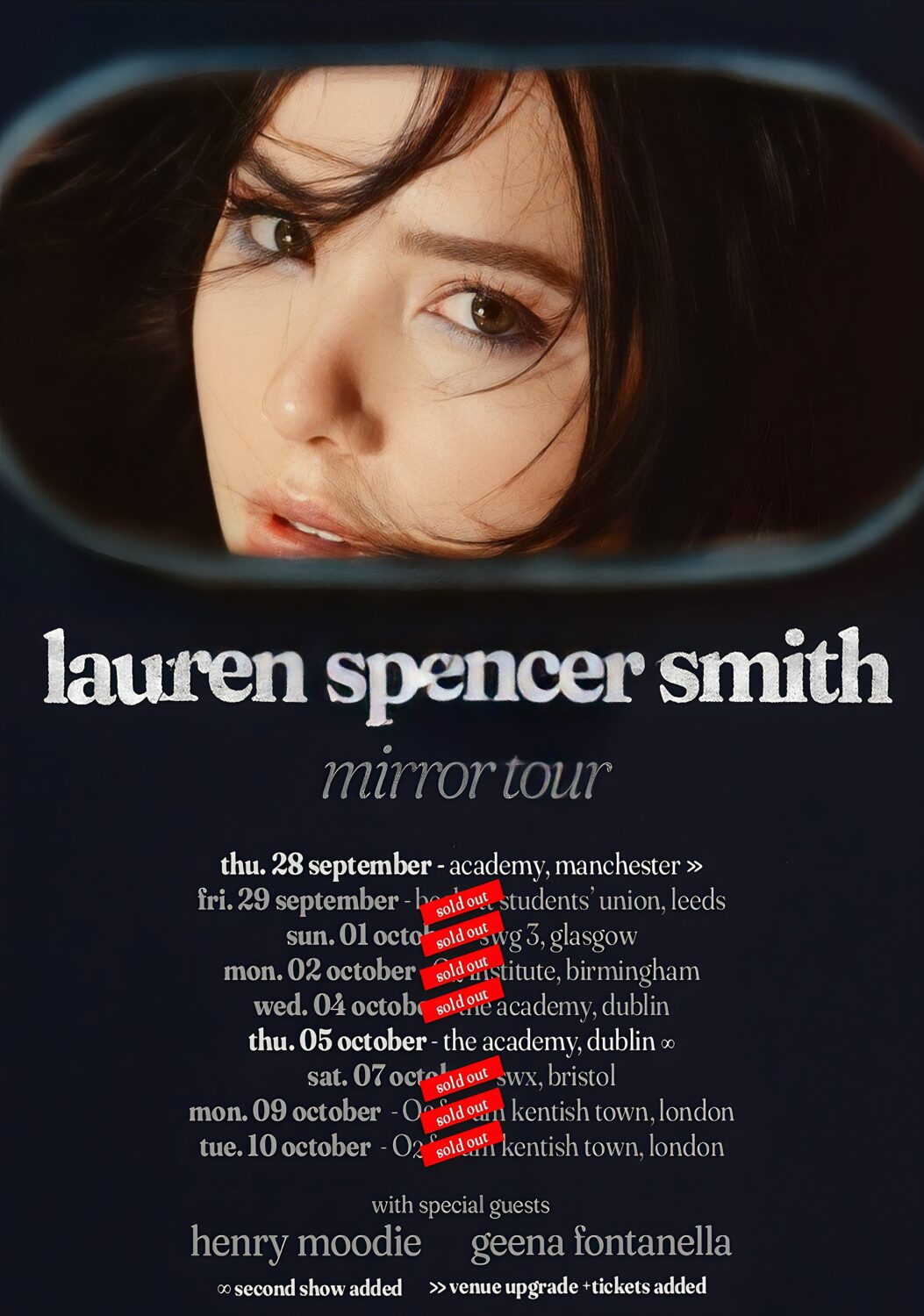 Lauren Spencer Smith tour poster — 2027